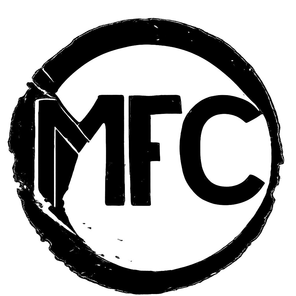 MFC logo with distressed circle